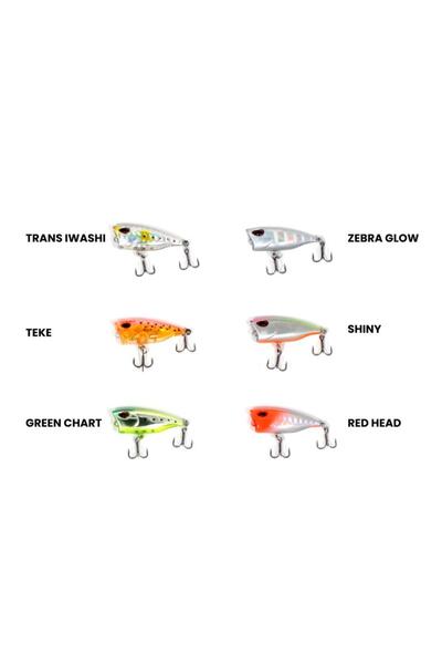 RYUJI Mini Popper 4cm 2.8gr Lrf Maket Yem