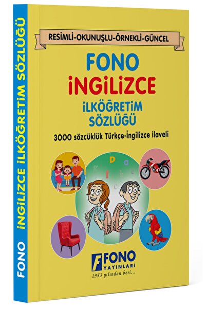 Fono Yayınları Fono Resimli Ingilizce Ilköğretim Sözlüğü