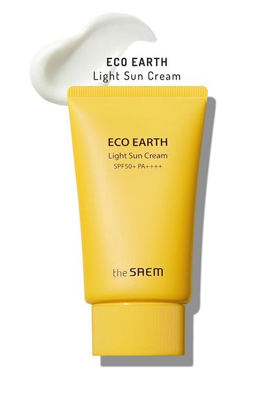 THE SAEM Light Structure Sunscreen 50 Gr - Eco Earth Light Sunscreen Spf 50 and Pa (Vi̇oni̇ne)