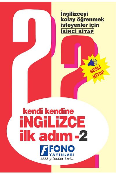 Fono Yayınları Self-English First Step 2 (With Voice)