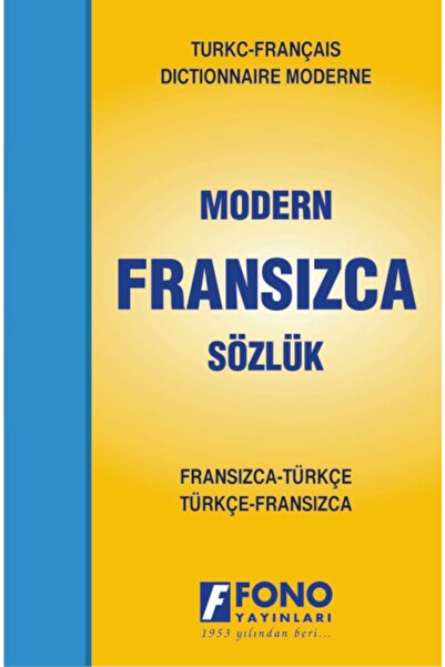 Fono Yayınları Fransızca Modern Sözlük