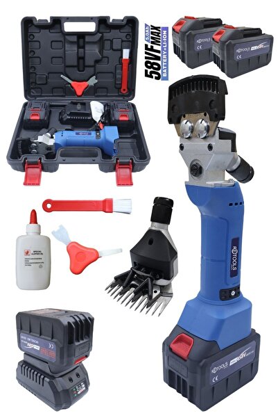 RETOOLS Şarjlı Koyun Kırpma Mavi Daflong