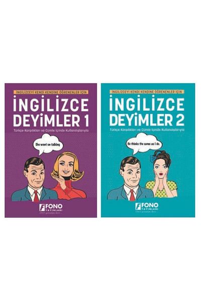 Fono Yayınları Fono English Idioms 1-2 (2 Books)
