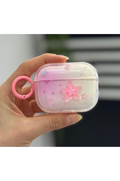 Go Aksesuar AirPods 3Rd Generation Compatible Special Design Thick Silicone Protective Case with Toy