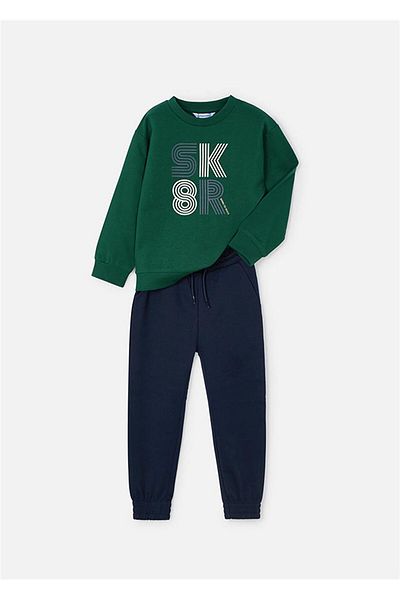 MAYORAL Green Boy's Tracksuit Set - 4883