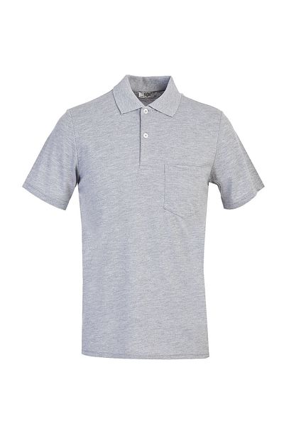 SuFd E Ticaret Large Size Polo Collar Cotton T-shirt - Single Pocket