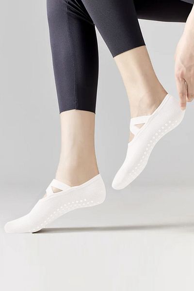 KRAL SOCKS Șosetă Pilates din bambus - Yoga, ABS, șosetă sport Dancing Ballet Fitness cu talpă anti-alunecare