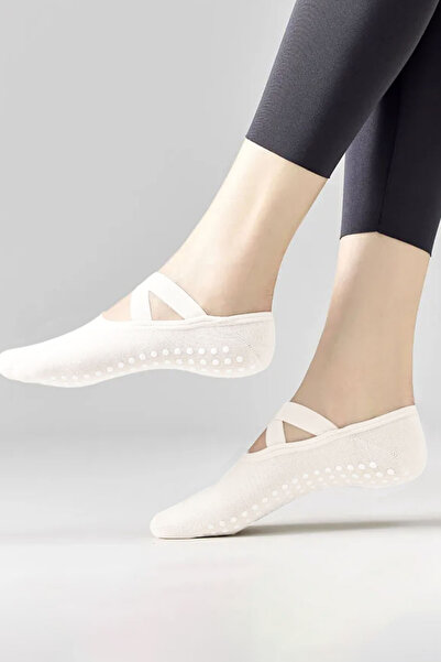 KRAL SOCKS Κάλτσες Pilates Bamboo - Αθλητική κάλτσα Yoga, ABS, Dance Ballet Fitness με αντιολισθητική σόλα