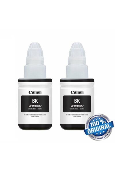 CANON ORJ Canon Gı-490 Orjinal Siyah Mürekkep G2411/g2415/g3411/g3415/g4411