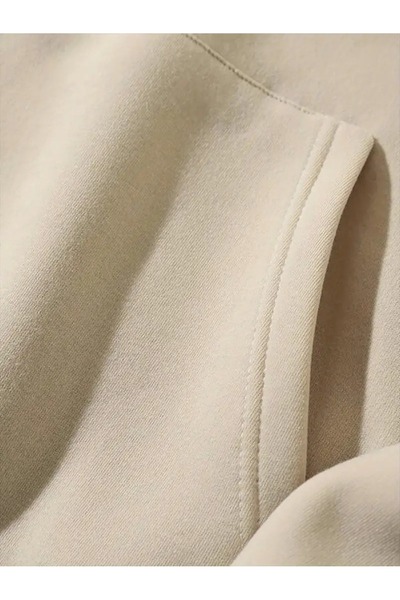 EYAX MODA Büyük Beden Unisex Eşofman Takımı - Kapüşonlu Sweatshirt & Jogger Eşofman Altı