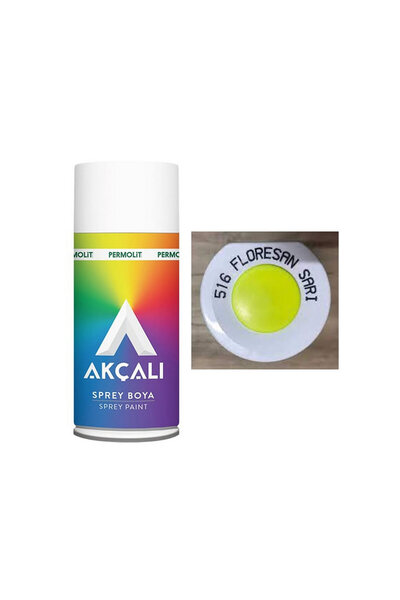 Akçalı Sprey Boya 516 Florasan Sarı 400 ml