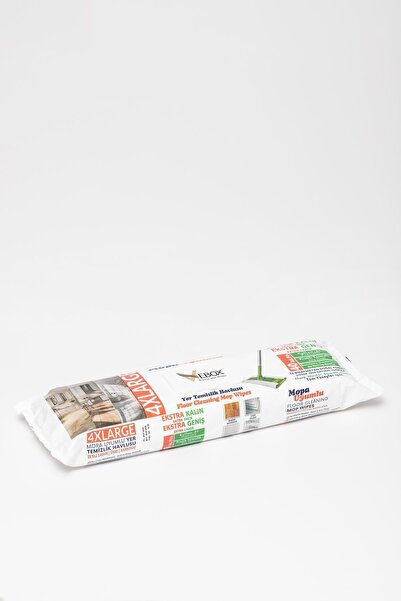 VEBOX Easy Wet Wipes Beyaz Sabun Katkılı Mopa Uyumlu Yer Temizlik Havlusu Mendili 4xl 40 Yaprak