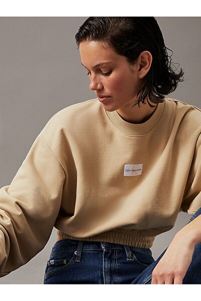 Calvin Klein Khaki Pullover Sweatshirt J20J223535