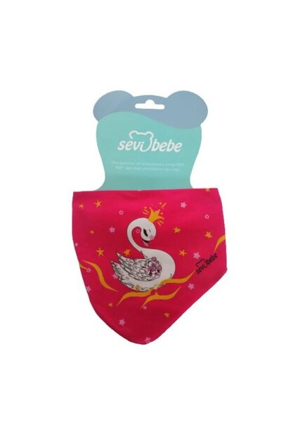 Sevi Bebe وشاح المئزر البجعة الوردية