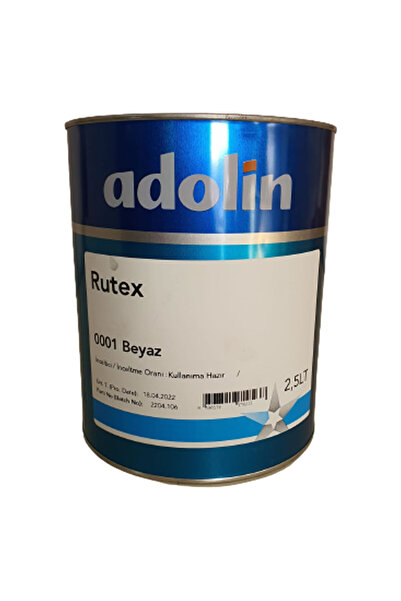 ADOLİN Adolin Rutex Beyaz 2,5lt Nem Ve Rutubete Maruz Kalan Alanlar Için