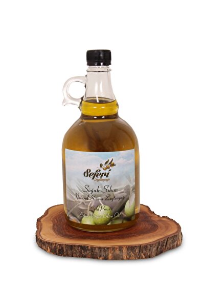 SEFERİ ZEYTİNYAĞI Erken Hasat Soğuk Sıkım Zeytinyağı Yeni Sezon-1 Litre Galon...