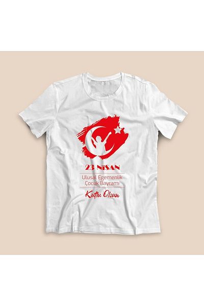 SINIF SEPETİ Tricou 23 aprilie - Ts2306- Alb