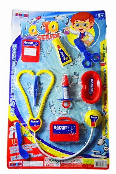 Genel Markalar Büyük Boy Oyuncak Doktor Seti  Egitici Oyuncak Erkek Cocuk Montessori Geliştiren Egitici Oyuncaklar