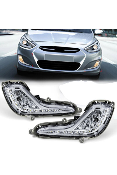 Genel Markalar HYUNDAİ ACCENT Uyumlu BLUE SAĞ + SOL ÖN SİS LAMBASI TAKIMI 201...
