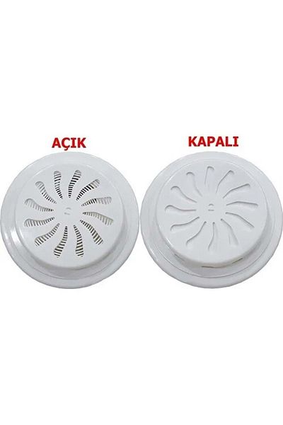 Doğuş Mutfak Adjustable Glass Vent Natural Gas Vent Cover