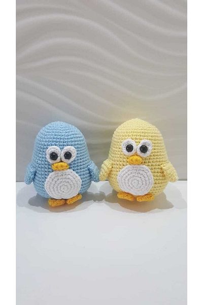 Penguen Set of 2 Toys Amigurumi (8cm)