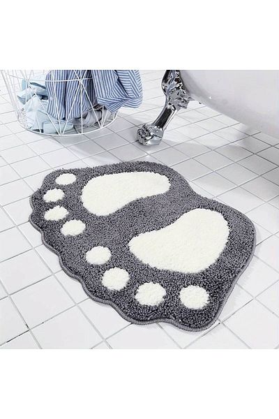 GlassySKY Χαλάκι μπάνιου 40*60cm Microfiber - Αντιολισθητικές ίνες πολυεστέρα, για διακόσμηση δαπέδου