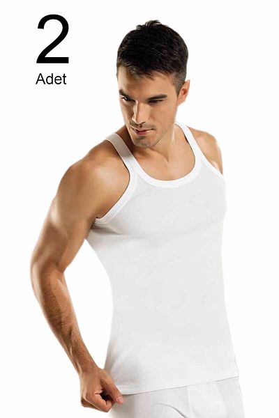 Namaldı Pack of 2 Thin Strap Men's Undershirt