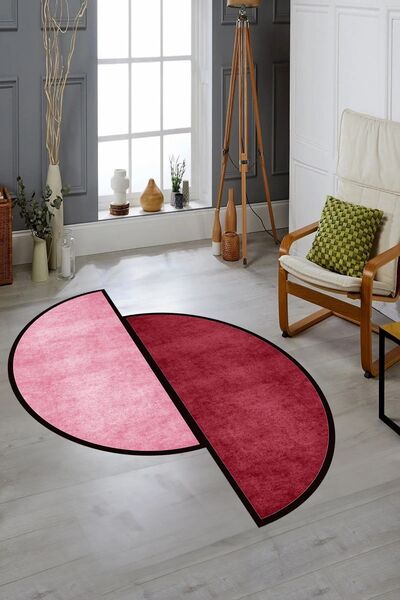 EY HOME Stylish Looking Washable Non-Slip Base Laser Cut Runner Kitchen Living Room Carpet