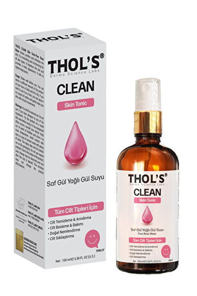 THOLS THOL'S CLEAN SKİN TONİC (TB12) SAF GÜL YAĞLI GÜL SUYU - 100 ML