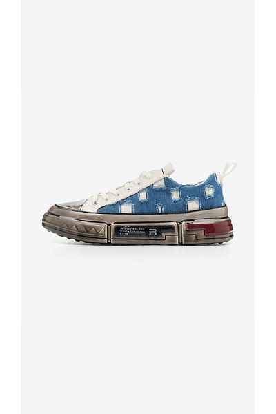 Guja Men's Sneakers - Canvas Fabric and Patterned