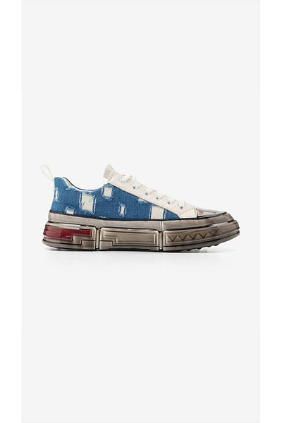 Guja Men's Sneakers - Canvas Fabric and Patterned