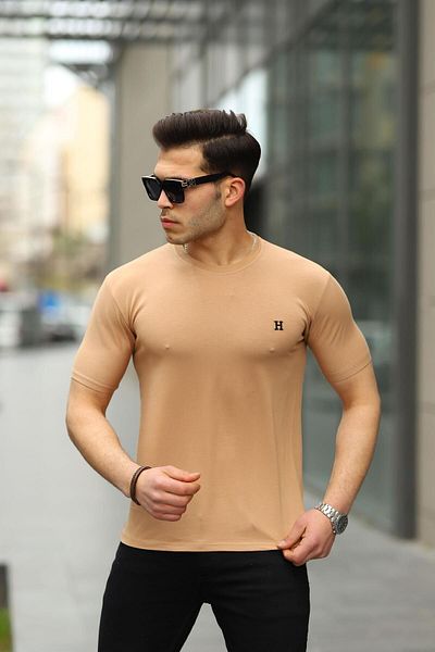 comstar Ανδρικό μπλουζάκι H με κέντημα με σχέδιο Oversize