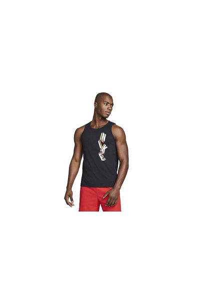 Nike Men's Athlete Dm6241-010 Black - M Nk Df Tank Su Gx