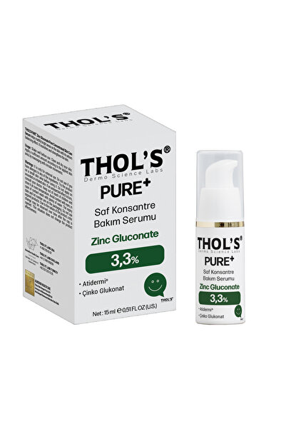 THOLS مصل العناية بالبشرة THOL'S PURE+ ZINC GLUCONATE 3.3% - (TB55) - 15 مل