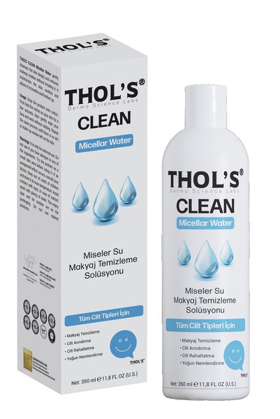 THOLS Thol's Clean Micellar Water (Tb11) Makeup Removal Solution - 350 ml