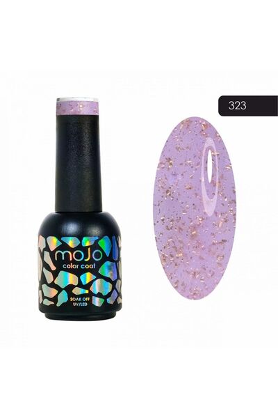 MOJO Kalıcı Oje Flora M323, Pembe Lotus (8 ML) Profesyonel Kullanıma Uygun Tı...