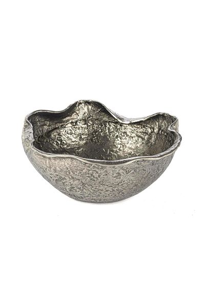 Mikasa Moor 30x30x14cm Antique Silver Decor Bowl