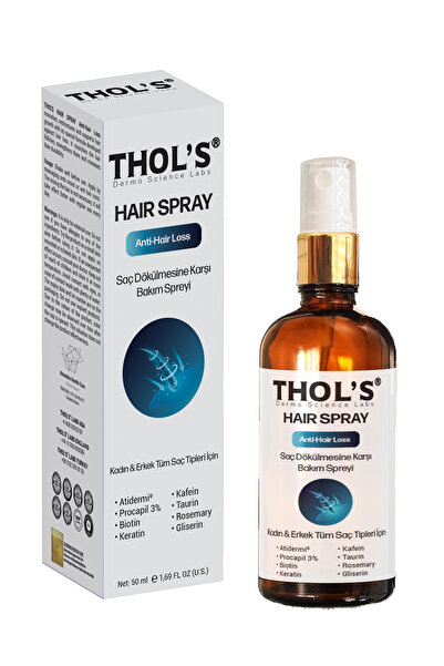 THOLS THOL'S HAIR SPRAY ANTİ-HAİR LOSS (TB31) SAÇ DÖKÜLMESİNE KARŞI BAKIM SPR...