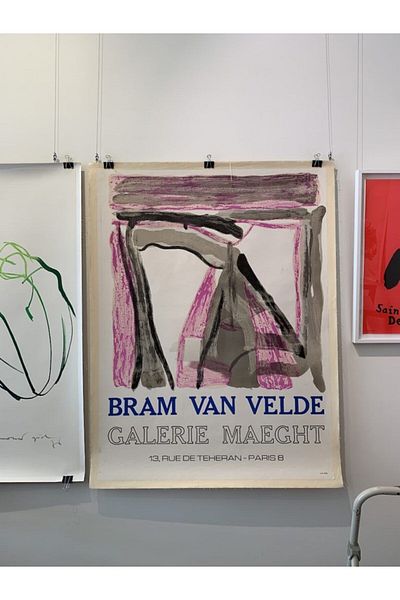 Taranist Poster de hârtie - Bram Van Velde