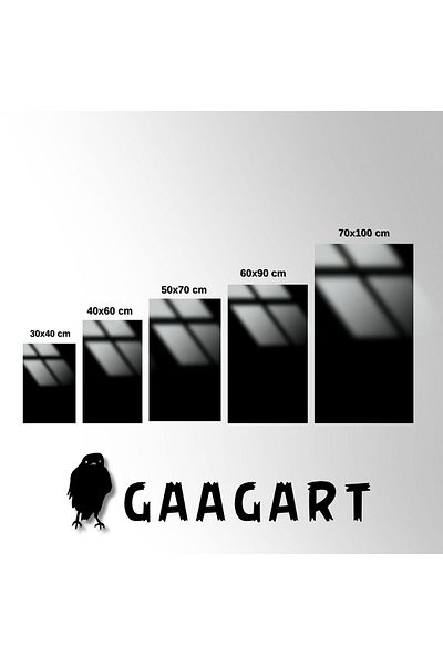 GAAGART Masă din sticlă cu cadru metalic Personajul Stăpâna Inelelor Gandalf