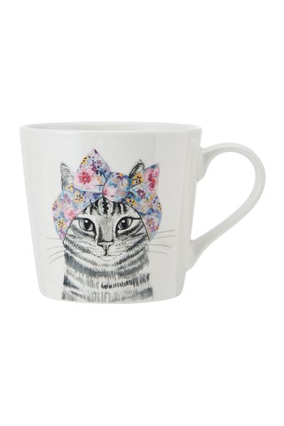 MIKASA Tipperleyhill 380ml Fine China Mug - Mktippmugcat