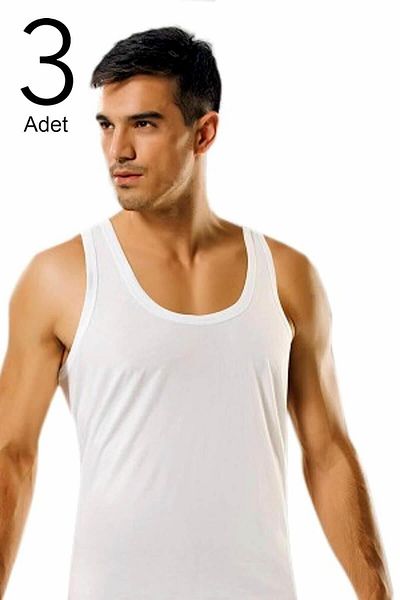 Namaldı Men's Modal Tank Top - Pack of 3
