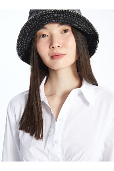 LC Waikiki Obyčejná popelínová dámská košile s dlouhým rukávem