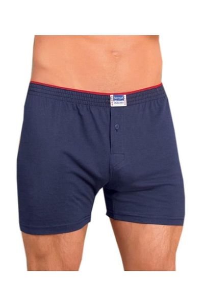 Berrak Ανδρικά μποξεράκια 3 τεμαχίων (3 τεμάχια) Navy Blue Χρώμα 100% βαμβακερό χτενισμένο