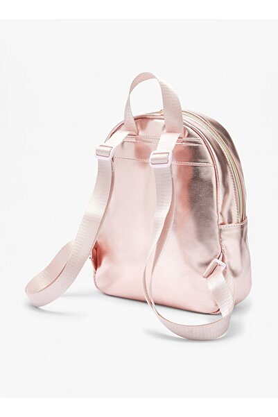 Flora Bella by Shoexpress Flora Bella Applique Detail Backpack with Adjustable Straps and Zip Closure - W 22 x H 27 x D 8 cm