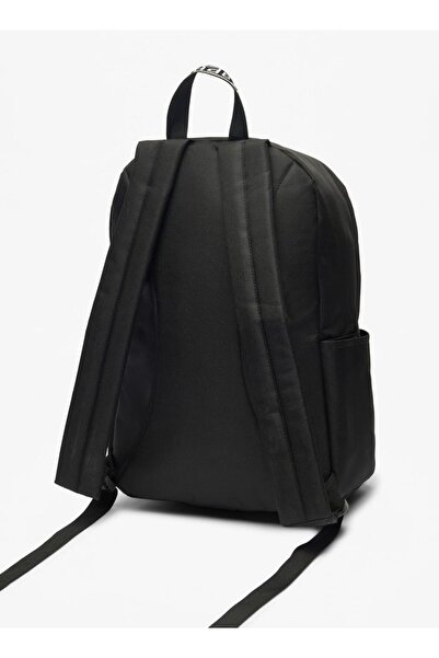 Kappa Logo Detail Backpack with Adjustable Shoulder Straps - W 15 x H 41.5 x D 28.5 cm