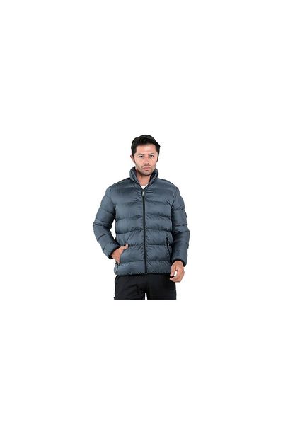 Slazenger Ανδρικό παλτό Nadim I Grey - St22je017-230