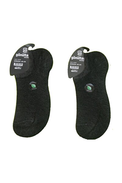 Gönültaş 6 чифта безшевни бамбукови чорапи в цвят дим