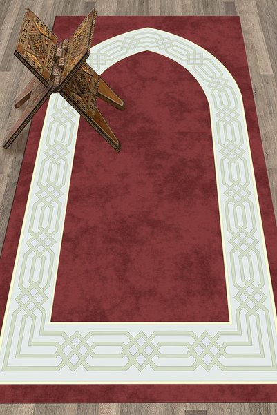 EY HOME Digital Printed Washable Simple and Stylish Prayer Rug 70X130 cm