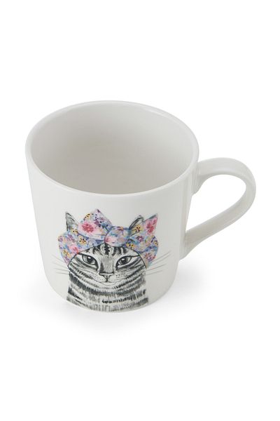 MIKASA Tipperleyhill 380ml Fine China Mug - Mktippmugcat
